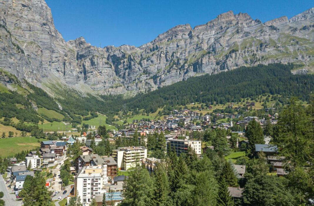 Haus Tarbey Leukerbad Exterior foto